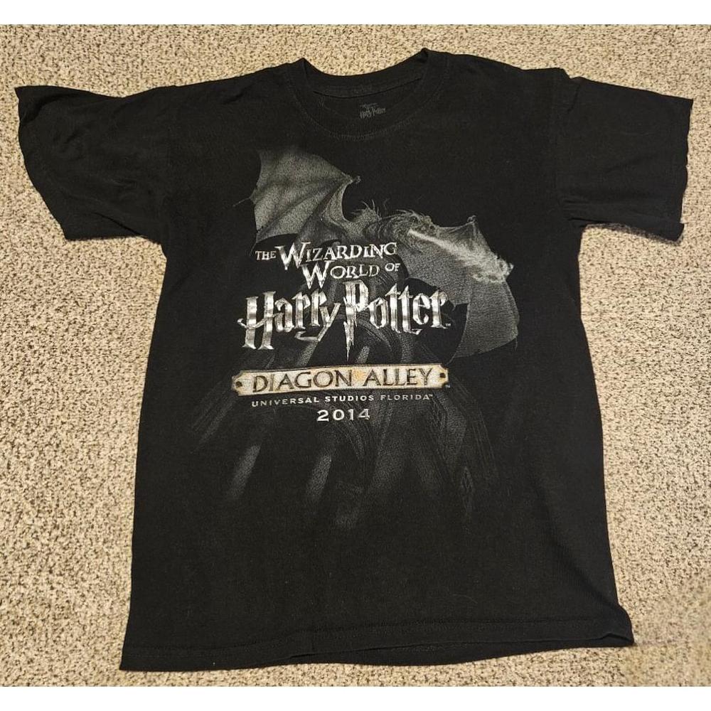 Unisex Harry Potter Universal Studios T-Shirt - Black - Size S